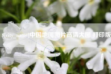 定边中国地图图片高清大图 打印版