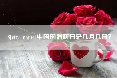 定边中国的消防日是几月几日？