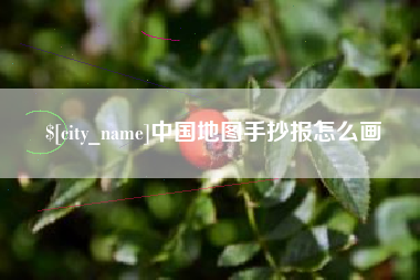 定边中国地图手抄报怎么画