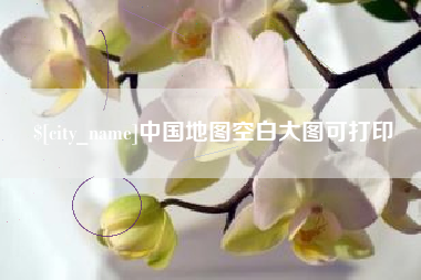 定边中国地图空白大图可打印