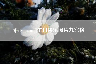 定边生日快乐图片九宫格