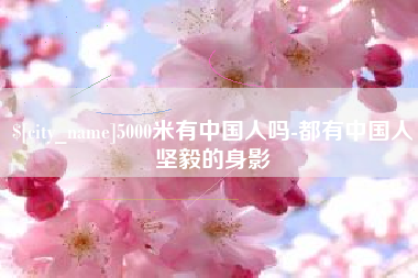 定边5000米有中国人吗-都有中国人坚毅的身影