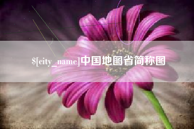 定边中国地图省简称图