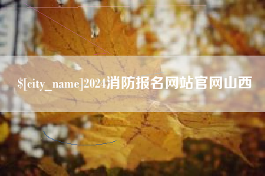 定边2024消防报名网站官网山西