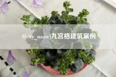 定边九宫格建筑案例