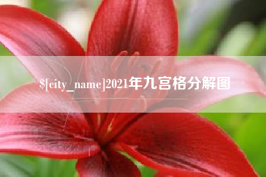 定边2021年九宫格分解图