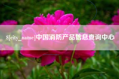 定边中国消防产品信息查询中心