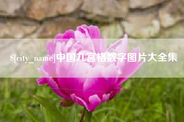 定边中国九宫格数字图片大全集
