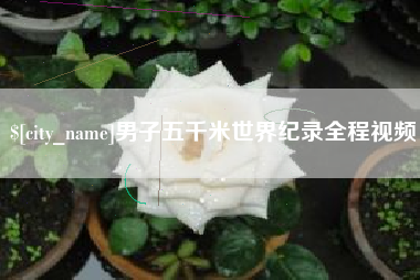 定边男子五千米世界纪录全程视频