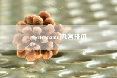 定边九宫排位