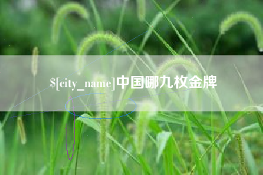 定边中国哪九枚金牌