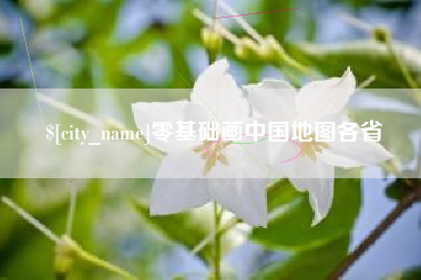定边零基础画中国地图各省