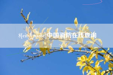 定边中国消防在线查询