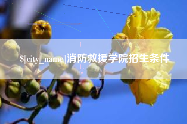 定边消防救援学院招生条件