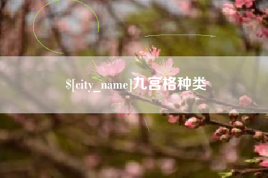 定边九宫格种类