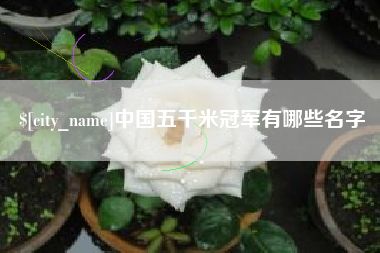 定边中国五千米冠军有哪些名字